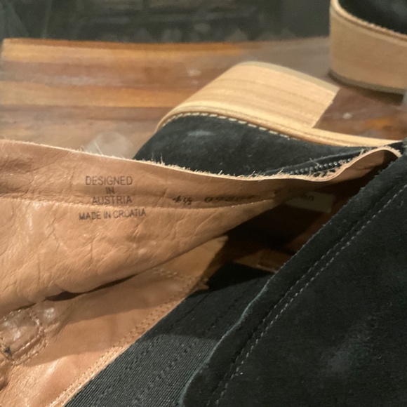 Paul Green Sante Zip Ankle Bootie Womens Shoe Black Suede Leather… - Picture 9 of 9